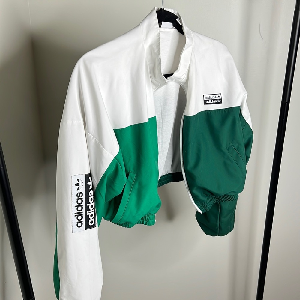 Adidas Crop Zip Up